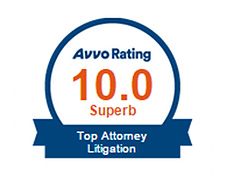 AVVO-top-ligation-attorney-award
