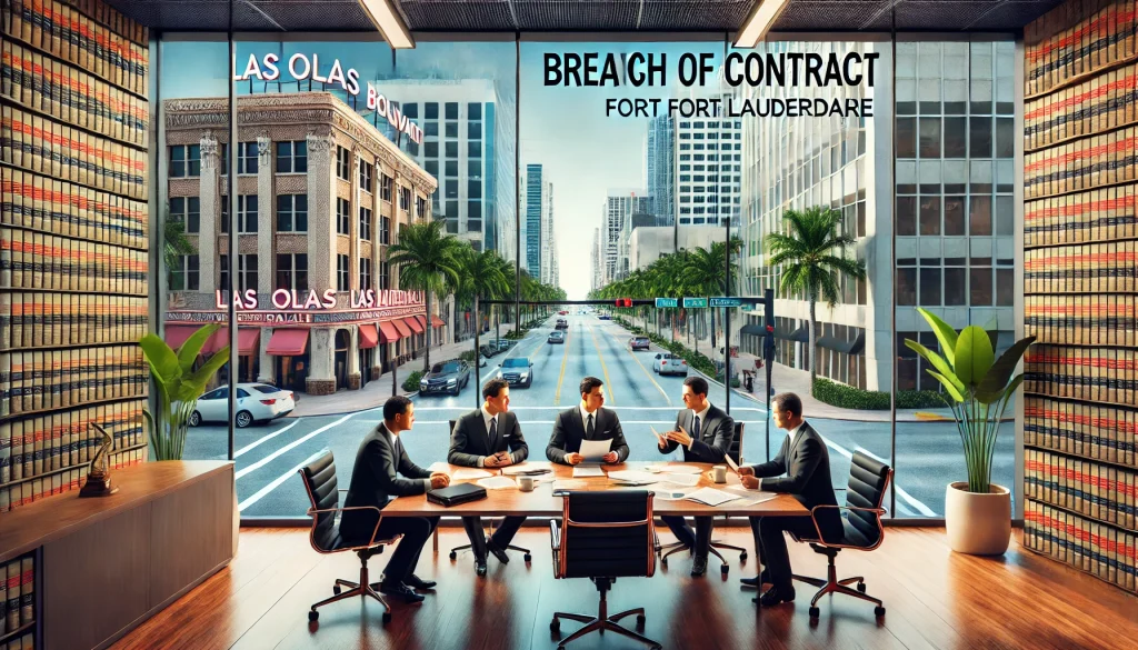 Las Olas Breach of Contract Attorney near me