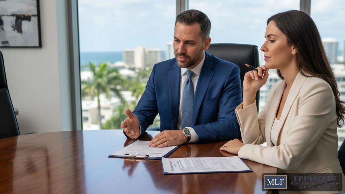 florida business litigation attorney fees