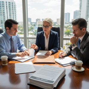 Florida Real Estate Fraud: Warning Signs and Legal Remedies 13 Florida commercial real estate closing — attorney and title agent