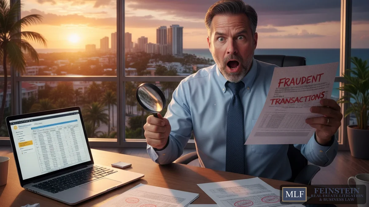 Breach of Fiduciary Duty in Florida Real Estate Transactions 7 Florida real estate fiduciary breach discovered in financial records review