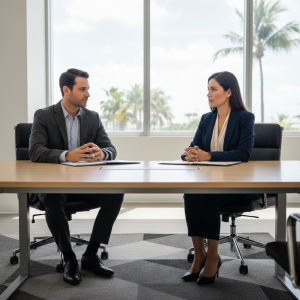 Florida mediation vs litigation — attorneys presenting resolution options