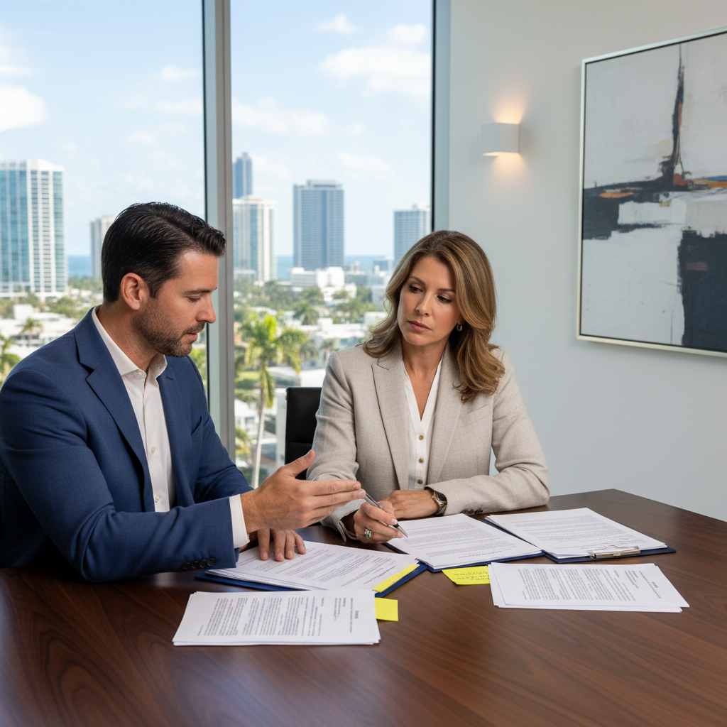 Florida non-compete agreement review with business attorney