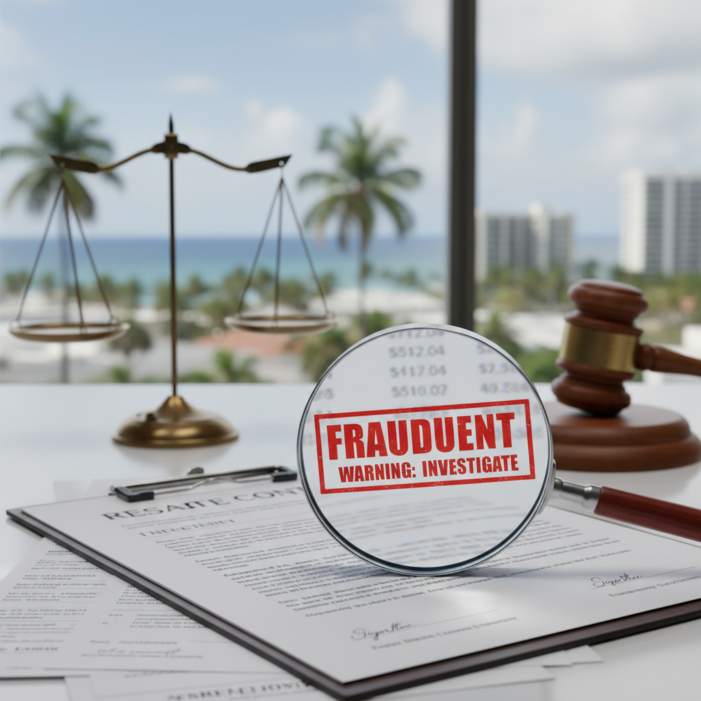 Florida real estate fraud — warning signs and legal remedies