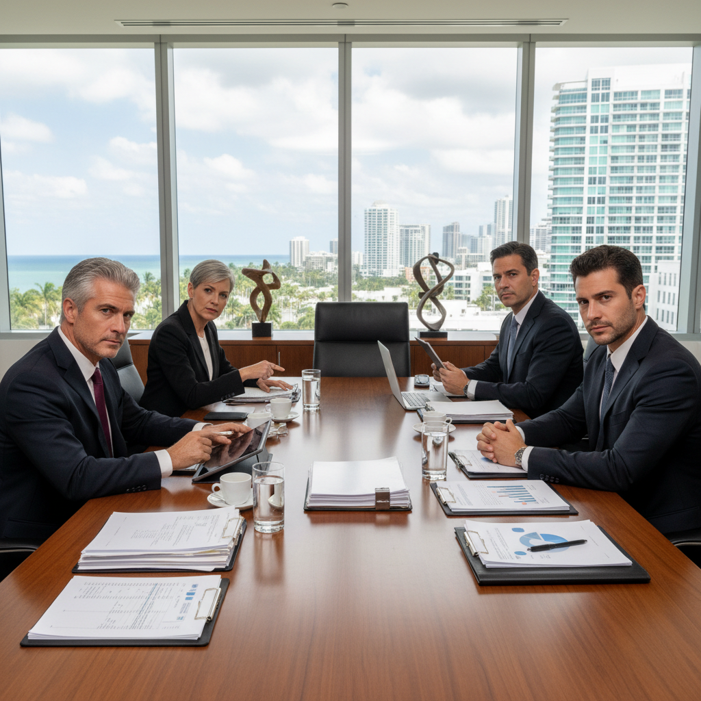Shareholder Disputes in Florida: When Partners Cannot Agree 8 Florida shareholder dispute attorney — business partners in disagreement