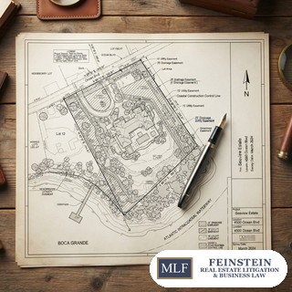 florida property survey boundary easement
