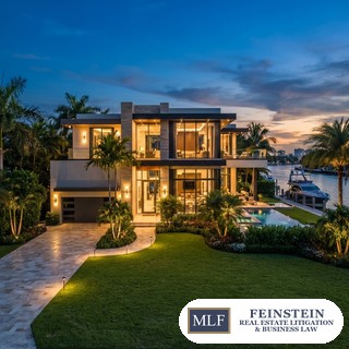 luxury fort lauderdale home twilight