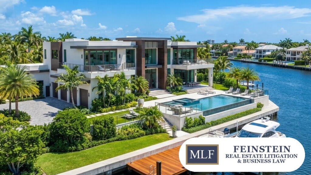 Red Flags in Luxury Property Listings That Only an Attorney Would Catch 1 Pristine luxury waterfront mansion in Fort Lauderdale Florida with private dock